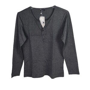 COOFANDY Women Shirt Long Sleeve Front Button Design Stretch Medium